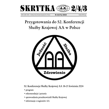 Skrytka 2/4/3 – biuletyn informacyjny BSK AA w Polsce [wydanie papierowe] *dostępne numery archiwalne