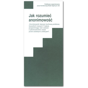 Jak rozumieć anonimowość