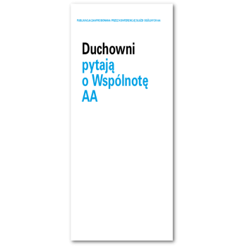 Duchowni pytają o Wspólnotę AA