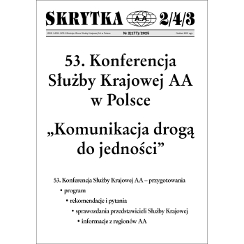 Skrytka 2/4/3 – biuletyn informacyjny BSK AA w Polsce [wydanie papierowe] *dostępne numery archiwalne