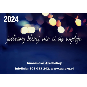 Kalendarz ścienny AA na rok 2026