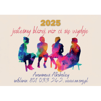 Kalendarz ścienny AA na rok 2026