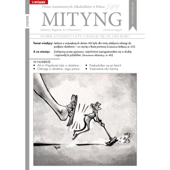 Mityng – Biuletyn Regionu AA Mazowsze [e-wydanie] *dostępne numery archiwalne