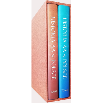 Historia AA w Polsce, komplet dwutomowy w obwolucie [oprawa twarda]