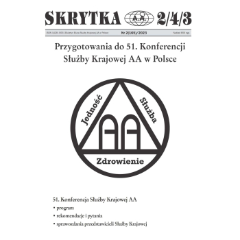 Skrytka 2/4/3 – biuletyn informacyjny BSK AA w Polsce [wydanie papierowe] *dostępne numery archiwalne