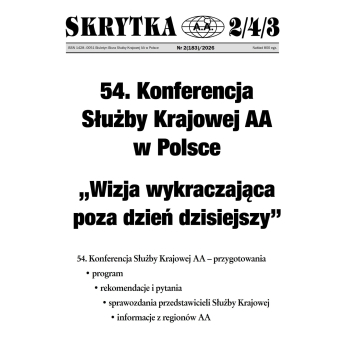 Skrytka 2/4/3 – biuletyn informacyjny BSK AA w Polsce [wydanie papierowe]