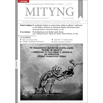 Mityng – Biuletyn Regionu AA Mazowsze [e-wydanie] *dostępne numery archiwalne
