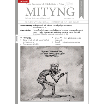 Mityng – Biuletyn Regionu AA Mazowsze [e-wydanie] *dostępne numery archiwalne