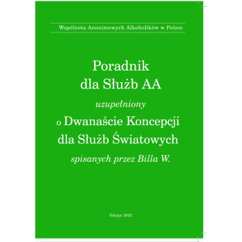Poradnik dla Służb AA, edycja 2022